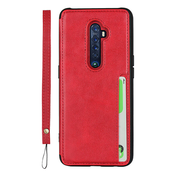 OPPO Reno Serie Handyhülle OPPO Reno2 PU Mode Schlüsselband #1699 – Bild 10