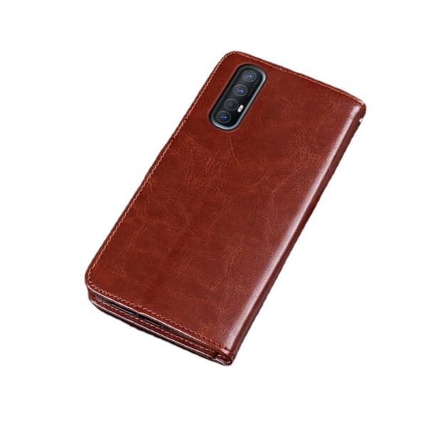 OPPO Reno Serie Mode Handyhülle PU Einfarbig OPPO Reno3 pro #1702