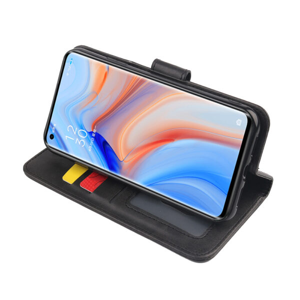 OPPO Reno Serie PU Kalbsleder Mode Handyhülle OPPO Reno4 5G #1703 – Bild 4
