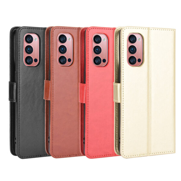 OPPO Reno Serie Mode OPPO Reno4 Pro 5G Kalbsleder Handyhülle #1704