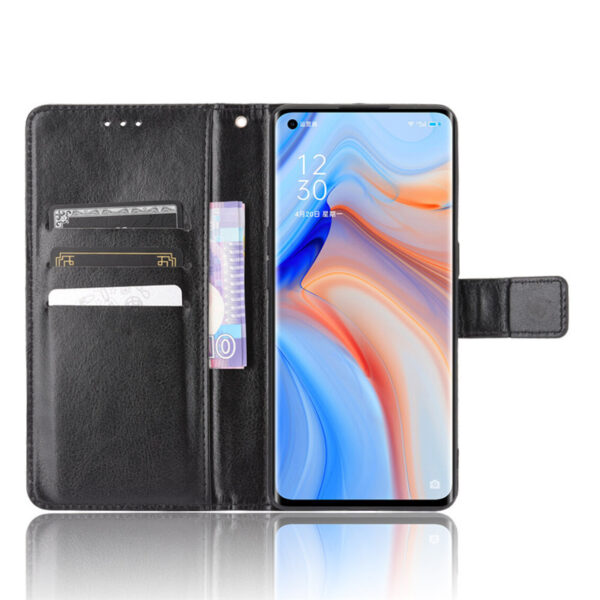 OPPO Reno Serie Mode OPPO Reno4 Pro 5G Kalbsleder Handyhülle #1704 – Bild 3
