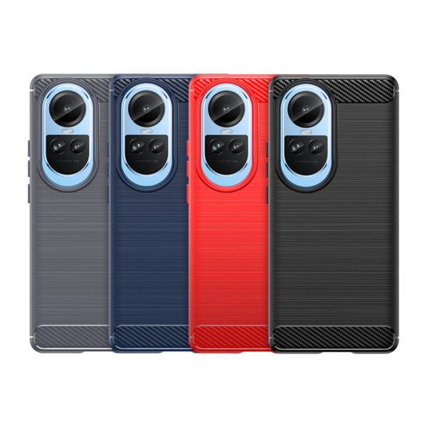 OPPO Reno Serie Gebürstet Klassisch Handyhülle OPPO Reno10 5G TPU #1708 – Bild 5