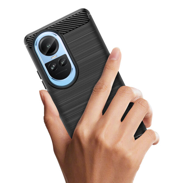OPPO Reno Serie Gebürstet Klassisch Handyhülle OPPO Reno10 5G TPU #1708 – Bild 6