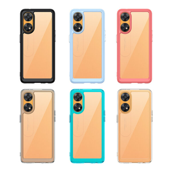 OPPO Reno Serie Transparent TPU Klassisch Handyhülle OPPO Reno8 T 5G #1713 – Bild 5