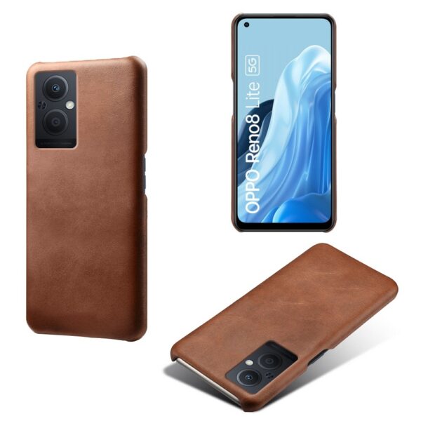 OPPO Reno Serie Klassisch OPPO Reno8 Lite Einfarbig Handyhülle TPU #1714 – Bild 2
