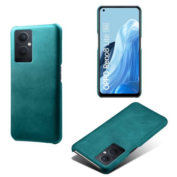 OPPO Reno Serie Klassisch OPPO Reno8 Lite Einfarbig Handyhülle TPU #1714 – Bild 3