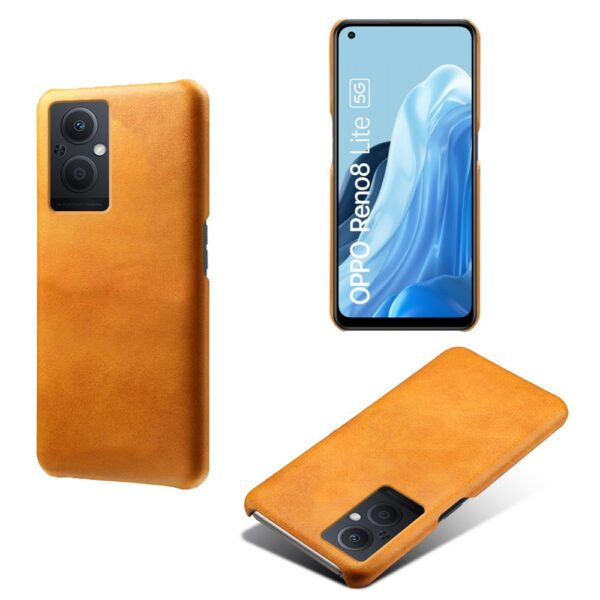 OPPO Reno Serie Klassisch OPPO Reno8 Lite Einfarbig Handyhülle TPU #1714 – Bild 6