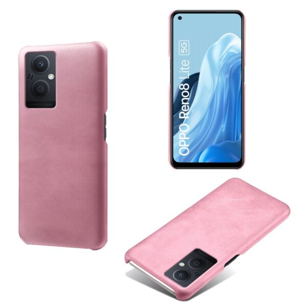 OPPO Reno Serie Klassisch OPPO Reno8 Lite Einfarbig Handyhülle TPU #1714 – Bild 7