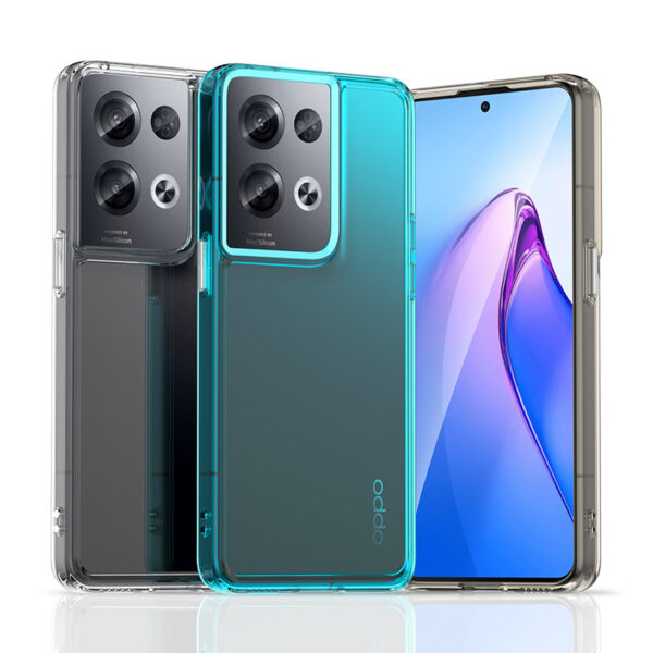 OPPO Reno Serie OPPO Reno8 Pro 5G Transparent TPU Handyhülle Klassisch #1715