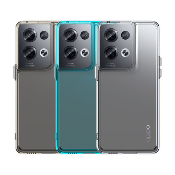 OPPO Reno Serie OPPO Reno8 Pro 5G Transparent TPU Handyhülle Klassisch #1715 – Bild 3