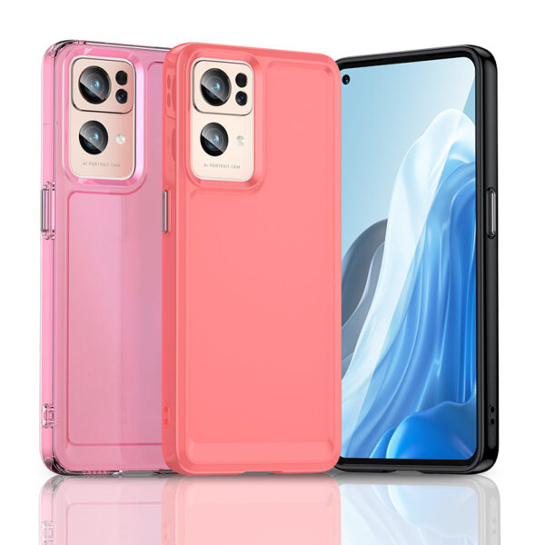 OPPO Reno Serie OPPO Reno7 Pro Einfarbig TPU Handyhülle Klassisch #1719 – Bild 2