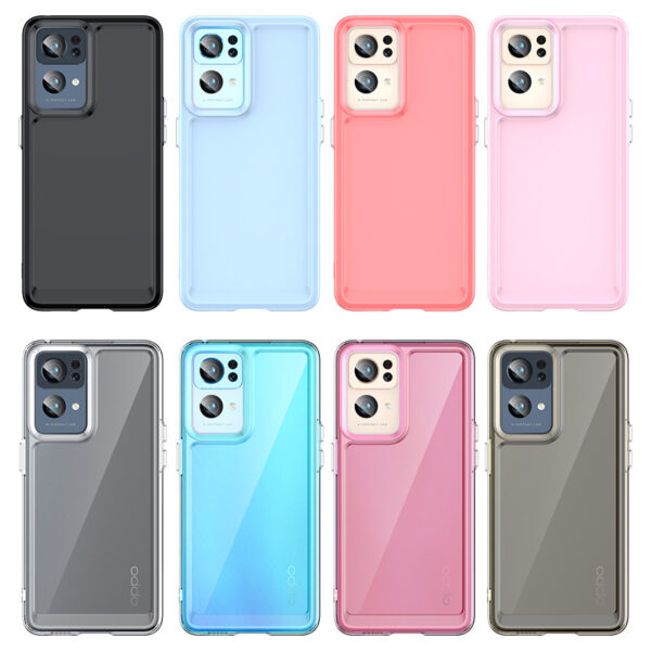 OPPO Reno Serie OPPO Reno7 Pro Einfarbig TPU Handyhülle Klassisch #1719 – Bild 6