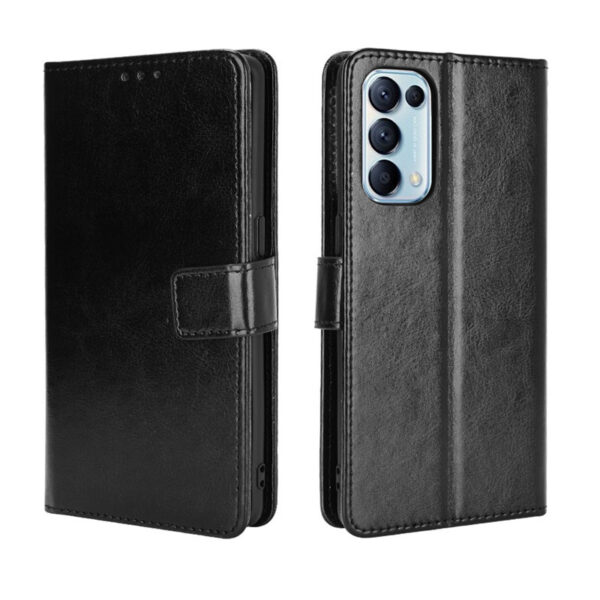 OPPO Reno Serie OPPO Reno5 5G Handyhülle Crazy Horse Leder Mode #1724 – Bild 5