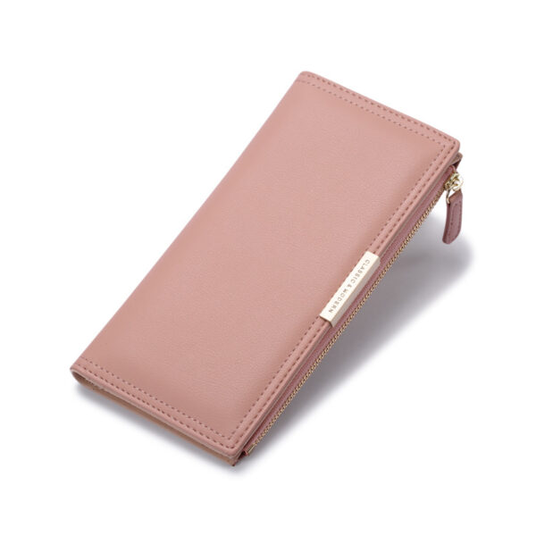 Geldbörsen Und Taschen Mode Einfarbig PU Geldbörse Universal #3574