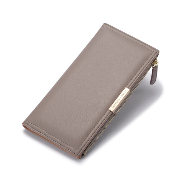 Geldbörsen Und Taschen Mode Einfarbig PU Geldbörse Universal #3574 – Bild 3
